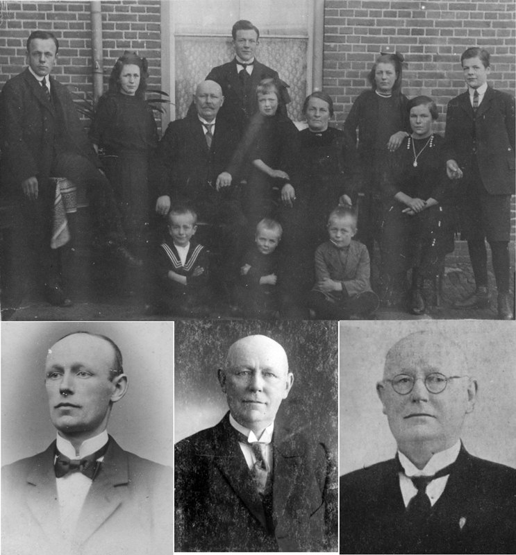 ca1930 Familie Harrie van Rooij  ghm  Drika van Dam en kinderen